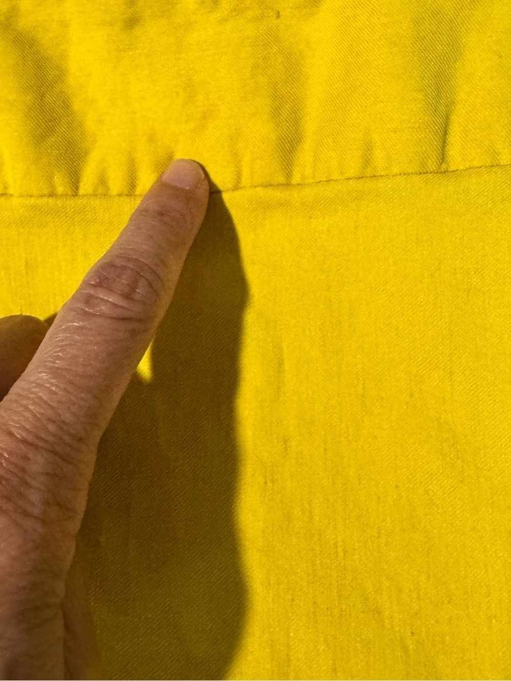 Milly of New York Linen Blend Pencil Skirt Size 4 Yellow Italian Fabric - Picture 5 of 8